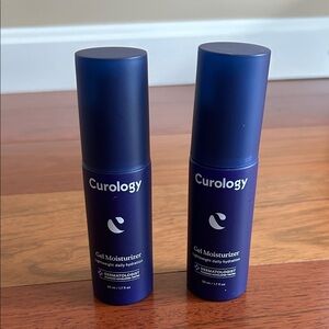 2 Curology gel moisturizer
